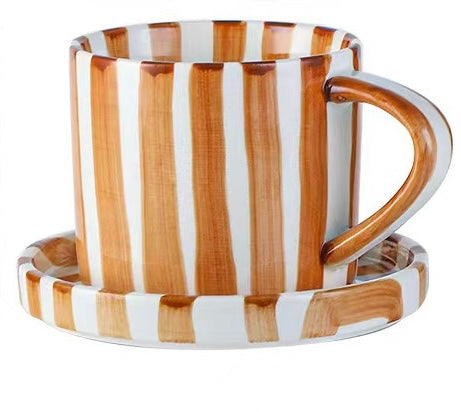 Barista-Streifenset – braun oder grün